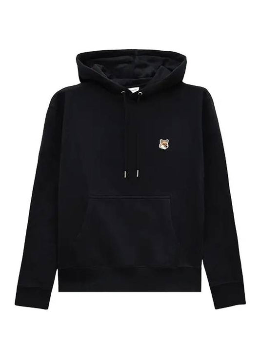 Fox Head Patch Regular Hoodie Black - MAISON KITSUNE - BALAAN 2