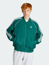 Premium Collegiate Varsity Bomber Jacket Green - ADIDAS - BALAAN 2