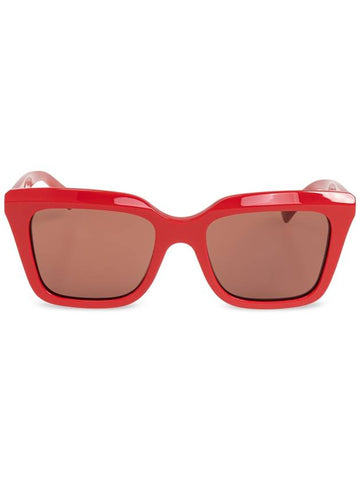 Alexander McQueen Sunglasses, Women's, Red - ALEXANDER MCQUEEN - BALAAN 1