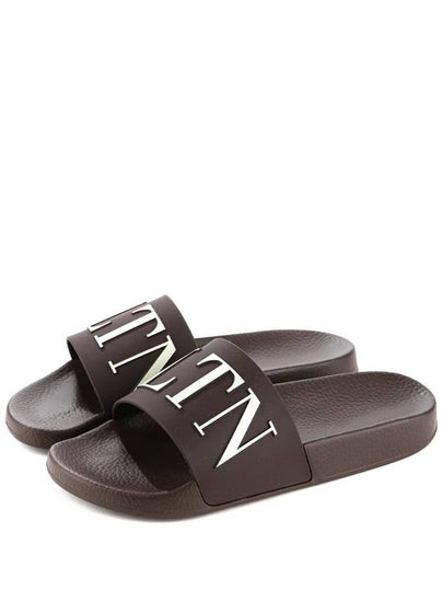 Men's Rubber Slippers Fondente - VALENTINO - BALAAN 2