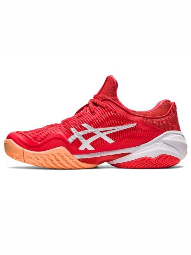 Court FF 3 Novak Low Top Sneaker Red - ASICS - BALAAN 3