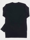 Crew Neck Wool Knit Top Black - CHLOE - BALAAN 8