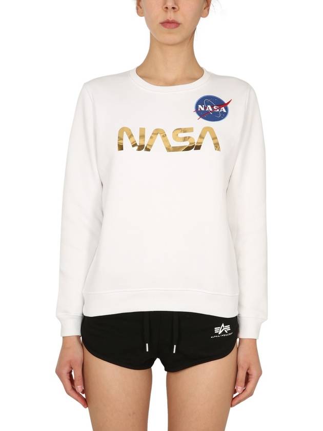 "NASA" SWEATSHIRT - ALPHA INDUSTRIES - BALAAN 1