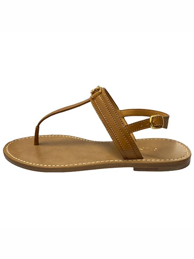 Triomphe Strap Sandals Tan - CELINE - BALAAN 2