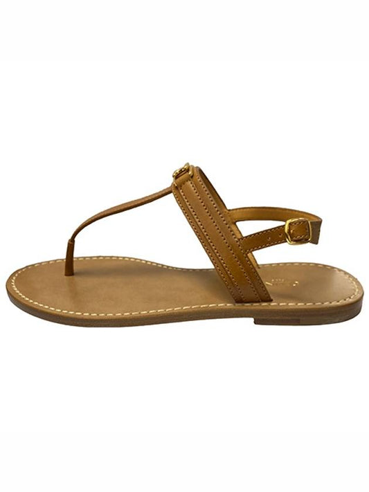 Triomphe Strap Sandals Tan - CELINE - BALAAN 2