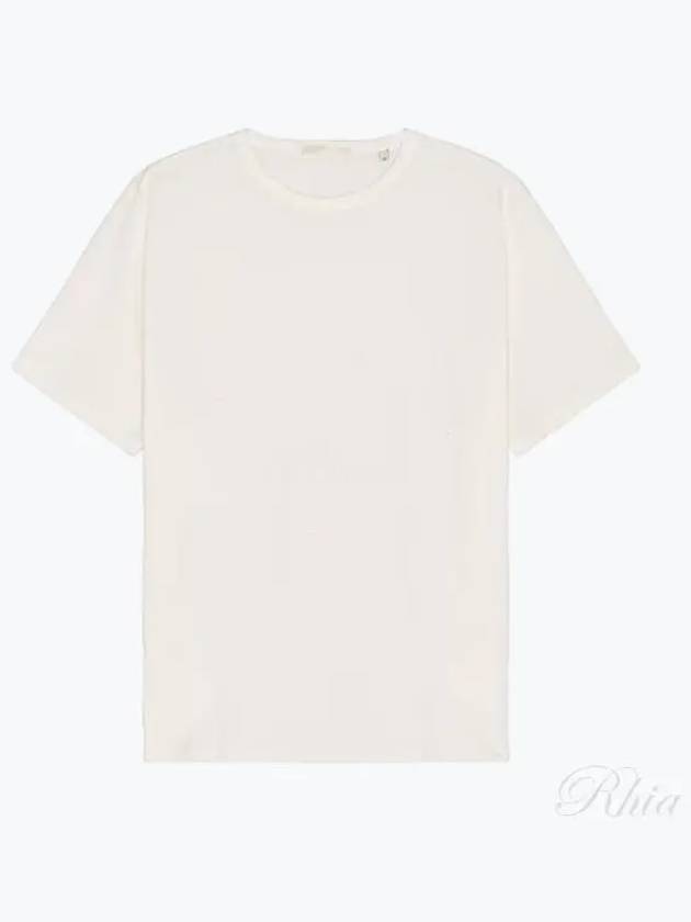 New Box Cotton Crew Neck Short Sleeve T-Shirt White - OUR LEGACY - BALAAN 2