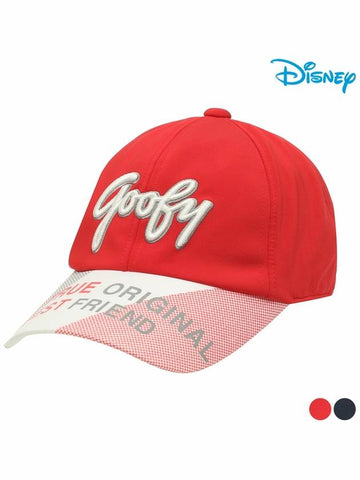 Men s color combination check ball cap DK1MAC002 - DISNEY GOLF - BALAAN 1