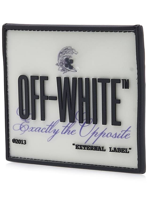 Exact Off Print Card Wallet White - OFF WHITE - BALAAN 3