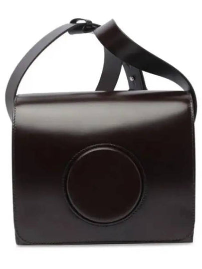 Women's Vegetable Tanned Leather Camera Cross Bag Brown - LEMAIRE - BALAAN 2