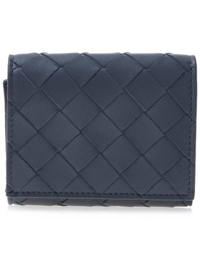 Intrecciato Trifold Half Wallet Thunder - BOTTEGA VENETA - BALAAN 2