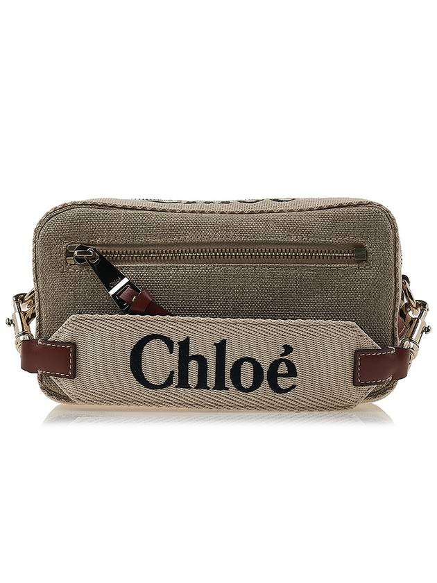 Woody Panni Logo Cross Bag Beige - CHLOE - BALAAN 7