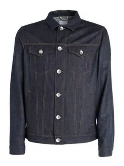 Classic Collar Denim Jacket Lightweight Denim - BRUNELLO CUCINELLI - BALAAN 2