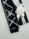 Ribbon Twilly Scarf Hairband Black Pink AAA393 - CHANEL - BALAAN 3