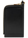 Embossed Logo Leather Card Wallet Black - JIL SANDER - BALAAN 4