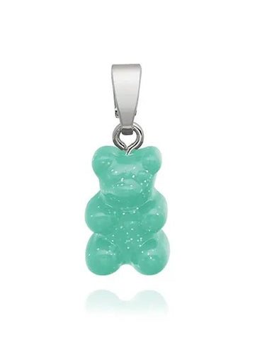 NOSTALGIA BEAR BABY SHARK CLASSIC CONNECTOR SILVER WOMEN S CHARM - CRYSTAL HAZE - BALAAN 1