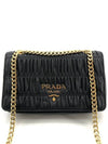 Nappa Goffre gold cross bag 1bd147 - PRADA - BALAAN 2