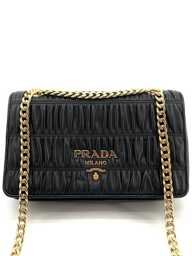 Nappa Goffre gold cross bag 1bd147 - PRADA - BALAAN 2