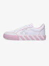 Off White Vulcanized Outline Sneakers Pink OWIA272S23LEA0040130 - OFF WHITE - BALAAN 1