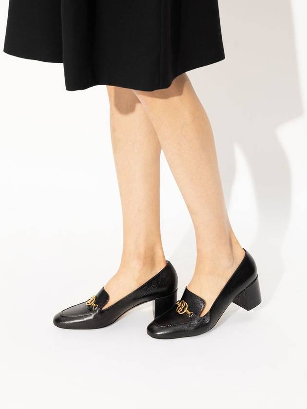 Ellyane Leather Pumps Heel Black - BALLY - BALAAN 3