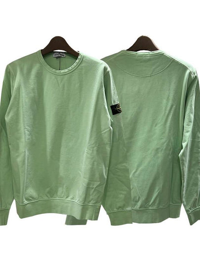 Kids Wappen Patch Basic Sweatshirt Green - STONE ISLAND - BALAAN 2