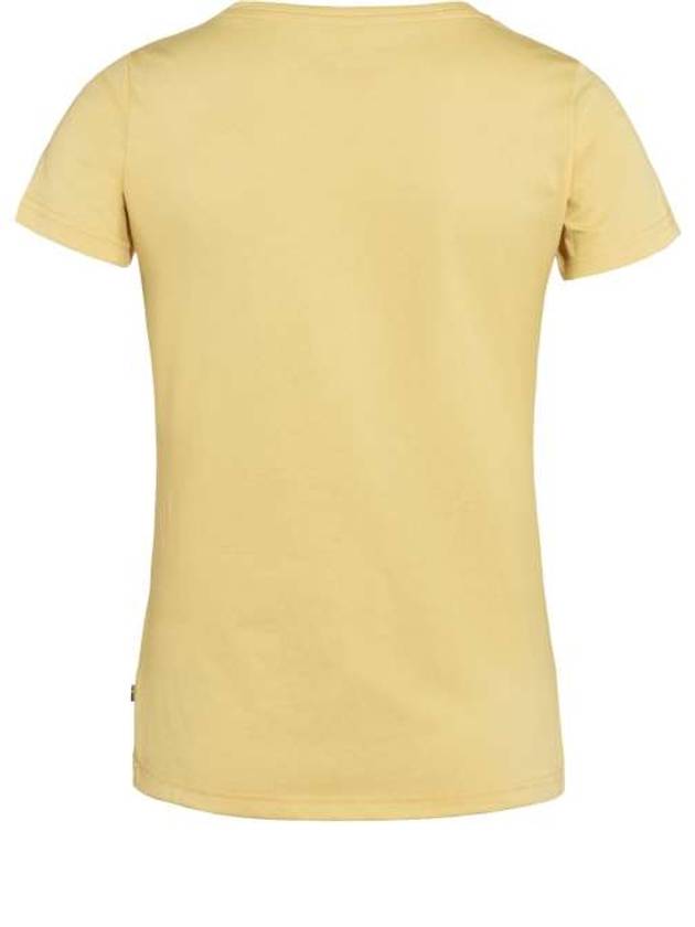 Women's 1960 Logo T-Shirt Mais Yellow - FJALL RAVEN - BALAAN 3