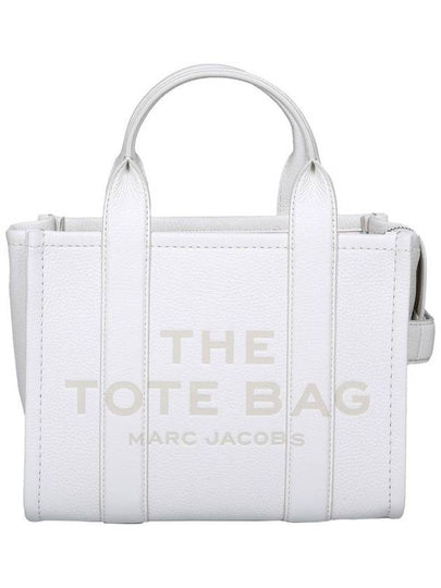 Small Leather Tote Bag White - MARC JACOBS - BALAAN 2