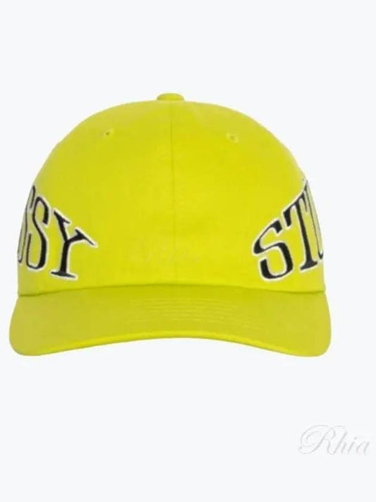 1311130 Lime ARC Low Pro Strapback Cap - STUSSY - BALAAN 1