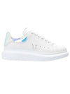 Oversized Low Top Sneakers White Iridescent - ALEXANDER MCQUEEN - BALAAN 2