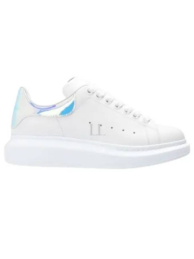 Oversized Low Top Sneakers White Iridescent - ALEXANDER MCQUEEN - BALAAN 2