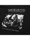 Bloody Logo Heavy Metal Hoodie Black - VETEMENTS - BALAAN 5