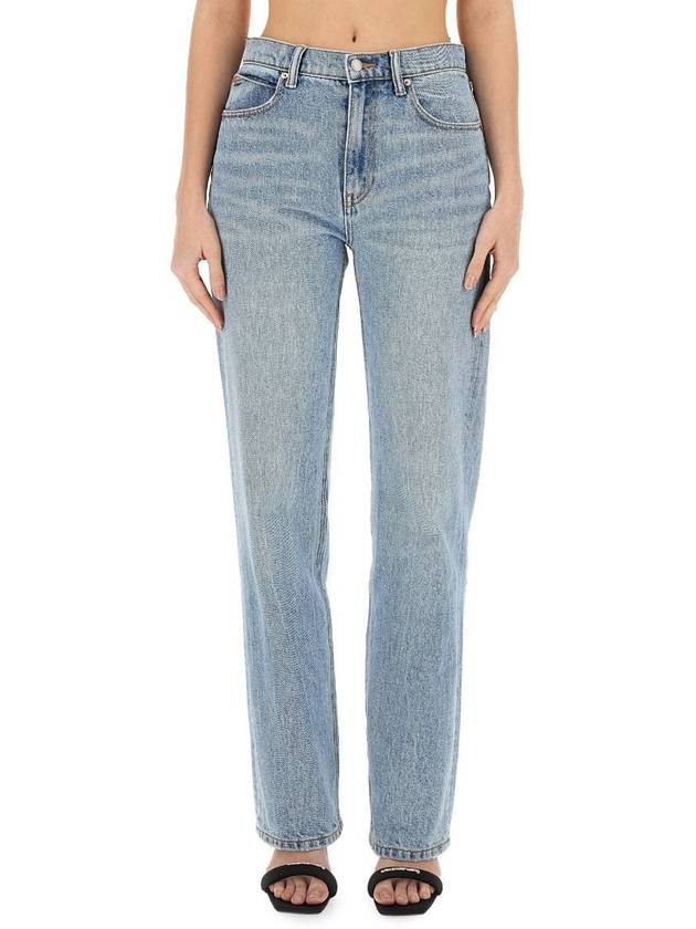 T By Alexander Wang Jeans In Denim - ALEXANDER WANG - BALAAN 1