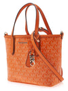 Eliza Extra Small Logo Tote Bag Apricot - MICHAEL KORS - BALAAN 4