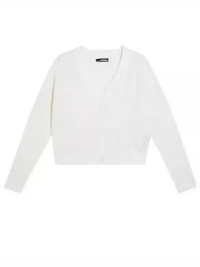 Women's Hanna Knit Cardigan White - J.LINDEBERG - BALAAN 2