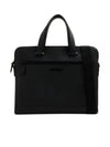 Double Pocket Zipper Briefcase Black - SALVATORE FERRAGAMO - BALAAN 2