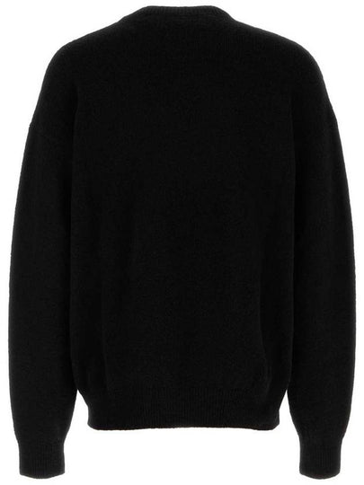 Palm Angels Crew Neck Sweater In Merino Wool And Cashmere - PALM ANGELS - BALAAN 2