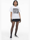 Runway Icons Stripe Box Tee White 2F4RTP050C63 100 - MARC JACOBS - BALAAN 3