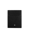 Sartorial 4CC Leather Card Wallet Black - MONTBLANC - BALAAN 3