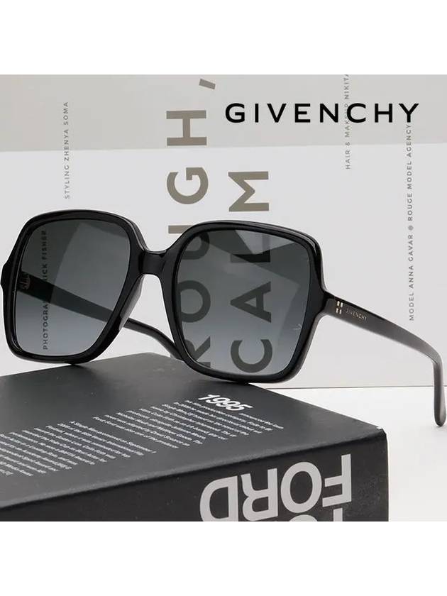 Eyewear horn rimmed sunglasses black - GIVENCHY - BALAAN 3