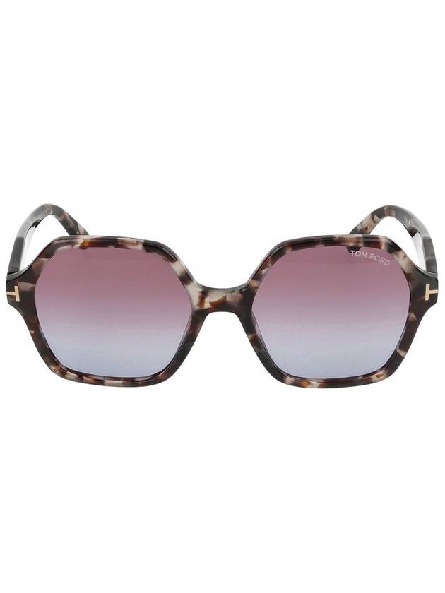 Sunglasses FT1032 55Z HAVANA COLORED MIRRORED - TOM FORD - BALAAN 2