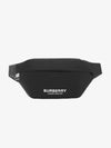 Logo Print Nylon Sonny Bum Belt Bag Black - BURBERRY - BALAAN 3