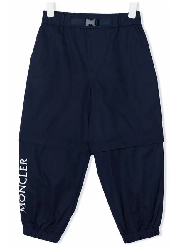 Kids Back Logo Pants 2A000 07 54A91 74S - MONCLER - BALAAN 2