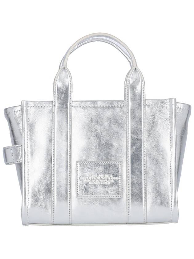 Tote Bag 24A2F3HTT004H01 039 METALLIC SILVER - MARC JACOBS - BALAAN 4