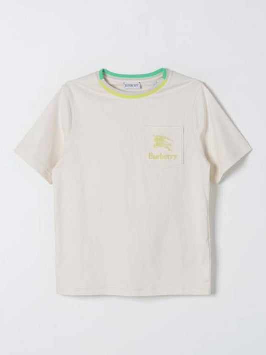 Kids T Shirt 8079784 A4802 Beige - BURBERRY - BALAAN 1