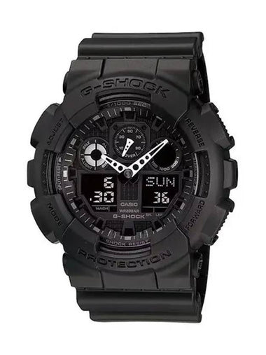 Electronic wrist watch Big Face Anacombi GA 100 1A1 - G-SHOCK - BALAAN 1