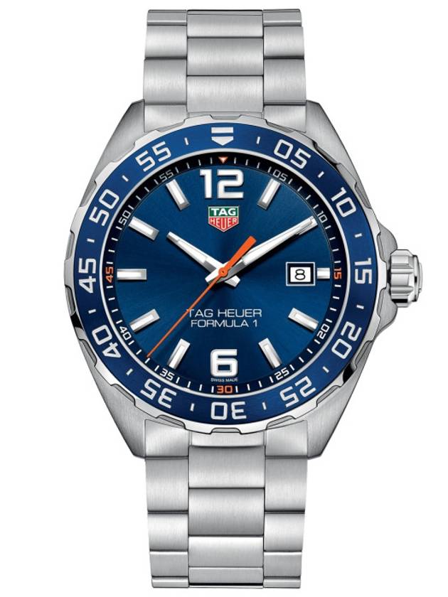 Men's Formula 1 Metal Watch Steel Alu Blue - TAG HEUER - BALAAN 1