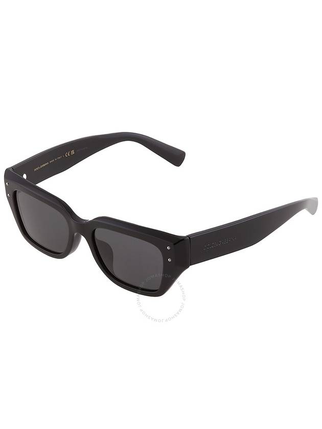 Dolce and Gabbana Dark Grey Cat Eye Ladies Sunglasses DG4462F 501/87 52 - DOLCE&GABBANA - BALAAN 3