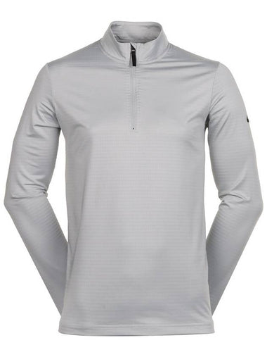 Golf Dri Fit Victory Half Zip Long Sleeve T-Shirt Grey - NIKE - BALAAN 1