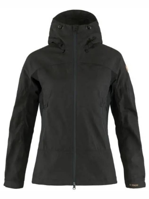 Abisko Lite Trekking Hooded Jacket Black - FJALL RAVEN - BALAAN 2