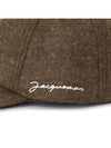 La Casquete Signature Ball Cap Dark Brown - JACQUEMUS - BALAAN 7