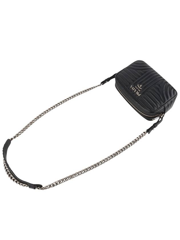 1BH083 Soft Calf Diagram Chain Cross Bag 33633Y - PRADA - BALAAN 4